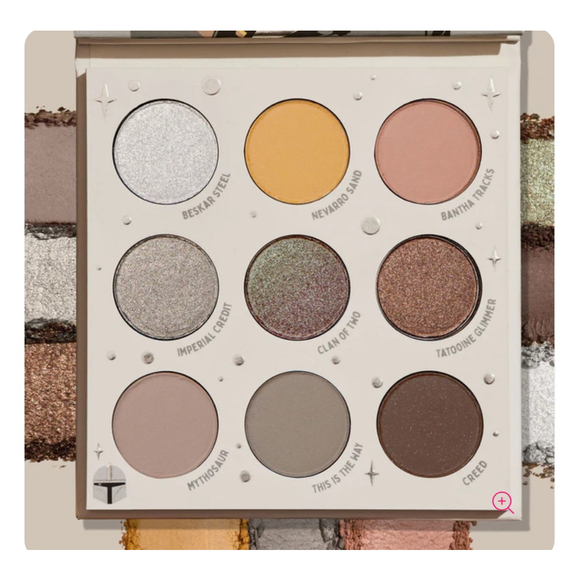 Colourpop The Mandalorian eyeshadow 9 color pallet NIB - Picture 1 of 3